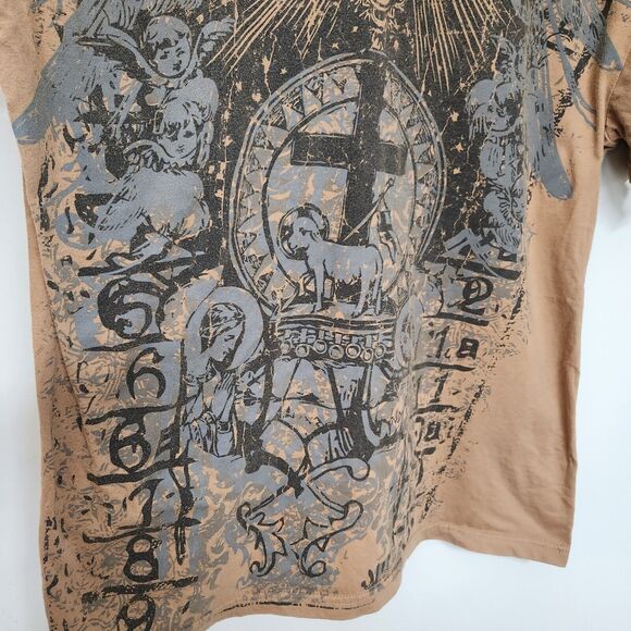 No Fear Short Sleeve Graphic Print T-shirt Men's Large *missing Tag 1301 - Picture 4 of 9